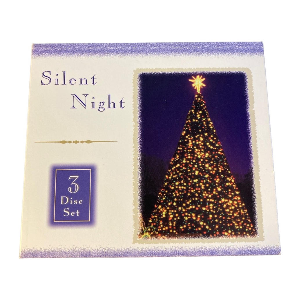 Silent Night Christmas Music CD 3 Disks Set Holiday Classic Carols Contemporary